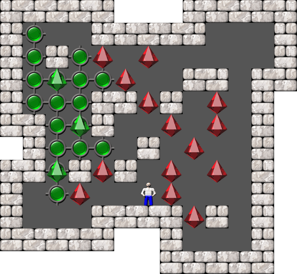 Sokoban Mass Remodel level 2246